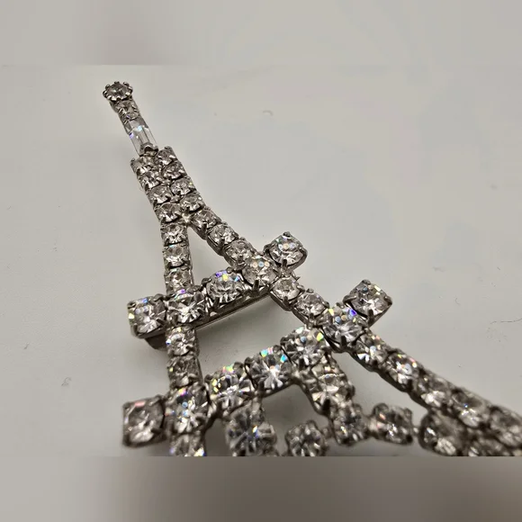 Vintage Eiffle Tower Brooch - Picture 7 of 10